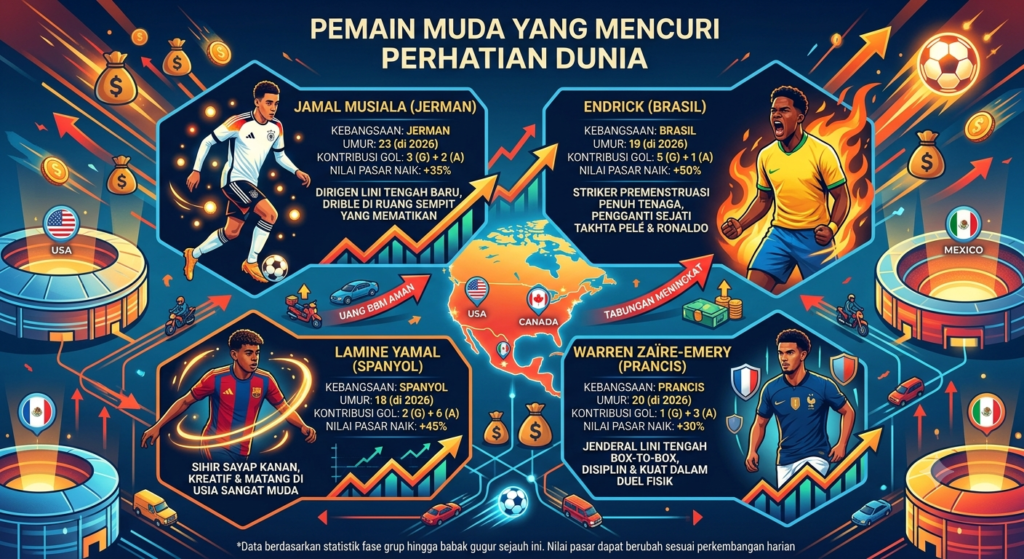 Pemain Muda yang Mencuri Perhatian Dunia