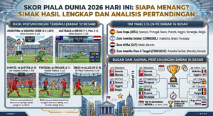 Skor Piala Dunia 2026 Hari Ini: Siapa Menang? Simak Hasil Lengkap dan Analisis Pertandingan