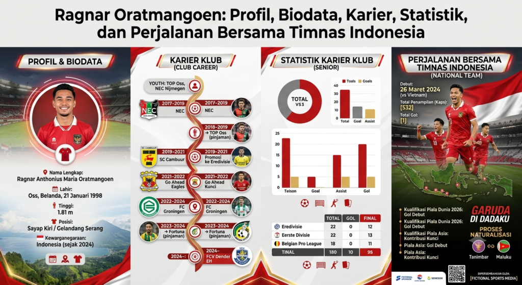 Ragnar Oratmangoen: Profil, Biodata, Karier, Statistik, dan Perjalanan Bersama Timnas Indonesia