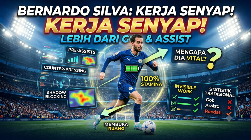 Lebih dari Sekadar Statistik: Menilai Kontribusi 'Invisible Work' Bernardo Silva di Lapangan