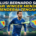 Evolusi Bernardo Silva: Dari Winger Lincah Menjadi Jenderal Lapangan Tengah Serbabisa