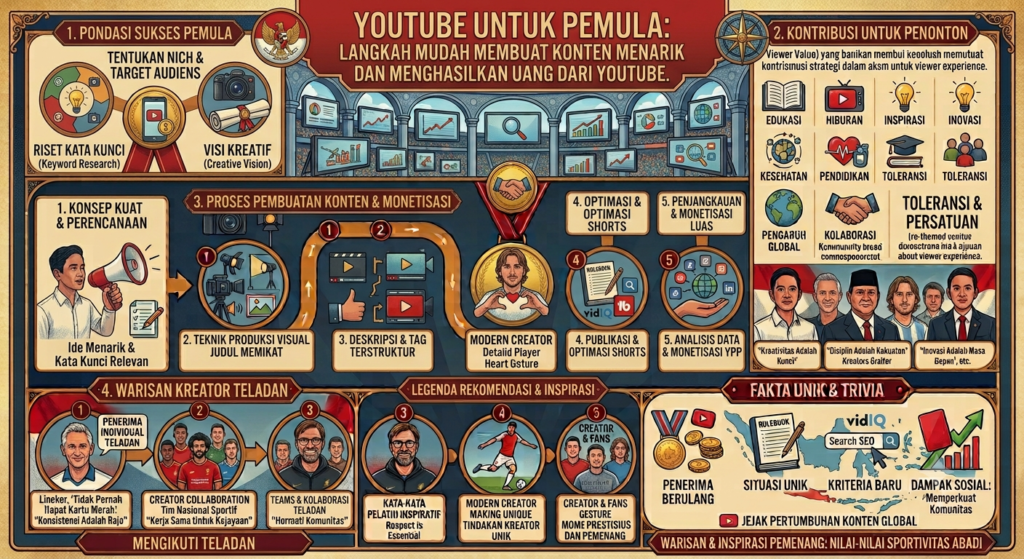 YouTube Video untuk Pemula: Langkah Mudah Membuat Konten yang Menarik dan Menghasilkan Uang dari YouTube