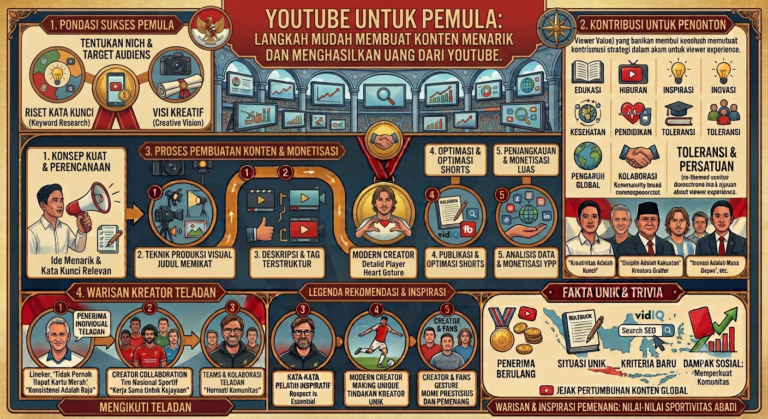 YouTube Video untuk Pemula: Langkah Mudah Membuat Konten yang Menarik dan Menghasilkan Uang dari YouTube