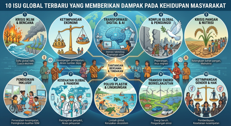 10 Isu Global Terbaru yang Memberikan Dampak pada Kehidupan Masyarakat