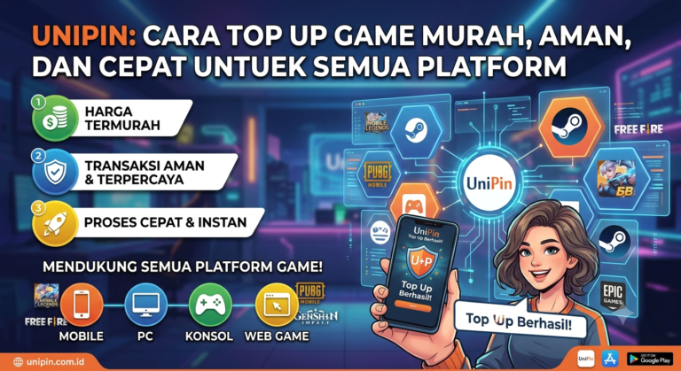 UniPin: Cara Top Up Game Murah, Aman, dan Cepat untuk Semua Platform