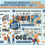 Panduan Berburu Promo Sport Station Buy 1 Get 1: Cara Maksimalkan Diskon dan Cashback