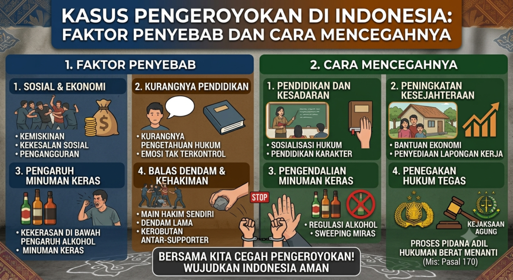 Kasus Pengeroyokan di Indonesia: Faktor Penyebab dan Cara Mencegahnya