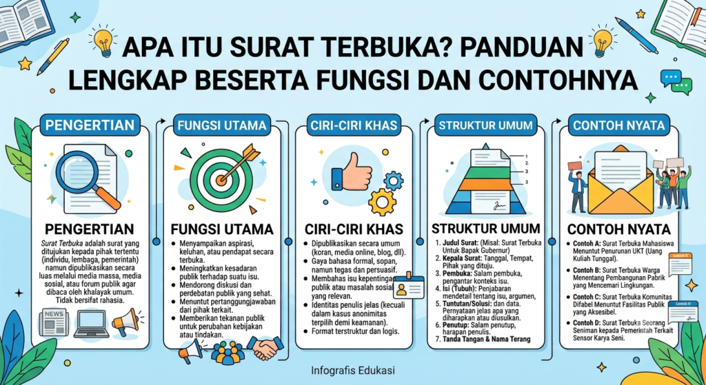 Apa Itu Surat Terbuka? Panduan Lengkap Beserta Fungsi dan Contohnya