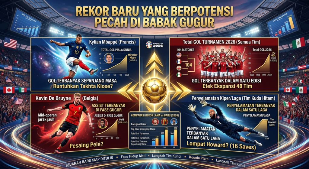 Rekor Baru yang Berpotensi Pecah di Babak Gugur