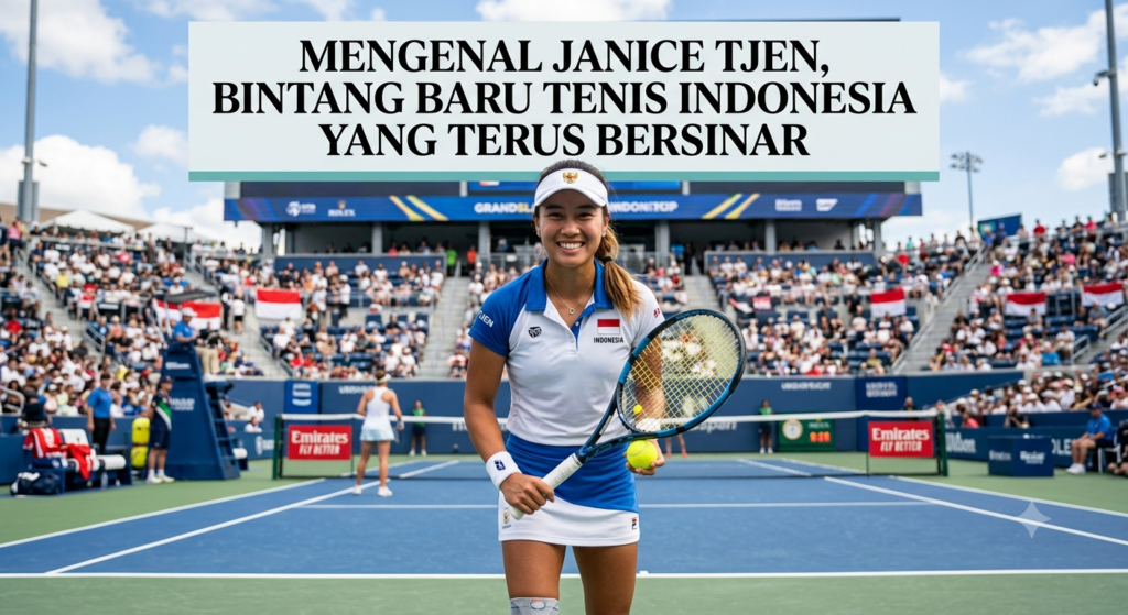 Mengenal Janice Tjen, Bintang Baru Tenis Indonesia yang Terus Bersinar
