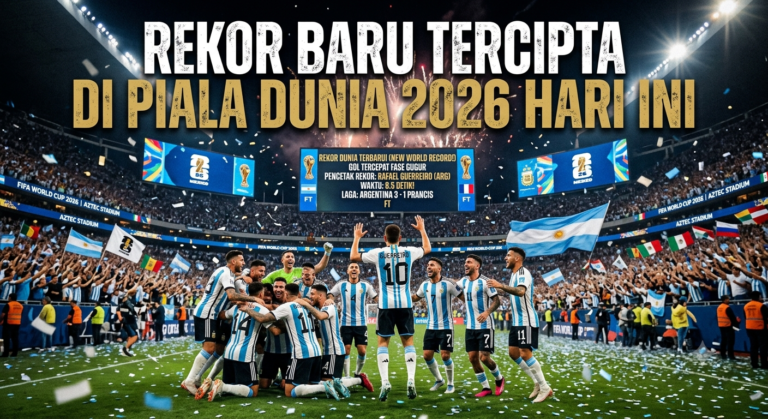 Rekor Baru Tercipta di Piala Dunia 2026 Hari Ini