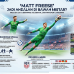 Matt Freese Jadi Andalan di Bawah Mistar? Analisis Gaya Bermain, Kelebihan, dan Prospek Kariernya