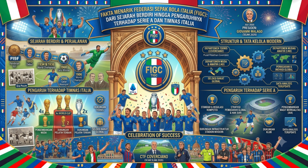 Fakta Menarik Federasi Sepak Bola Italia (FIGC): Dari Sejarah Berdiri hingga Pengaruhnya terhadap Serie A dan Timnas Italia