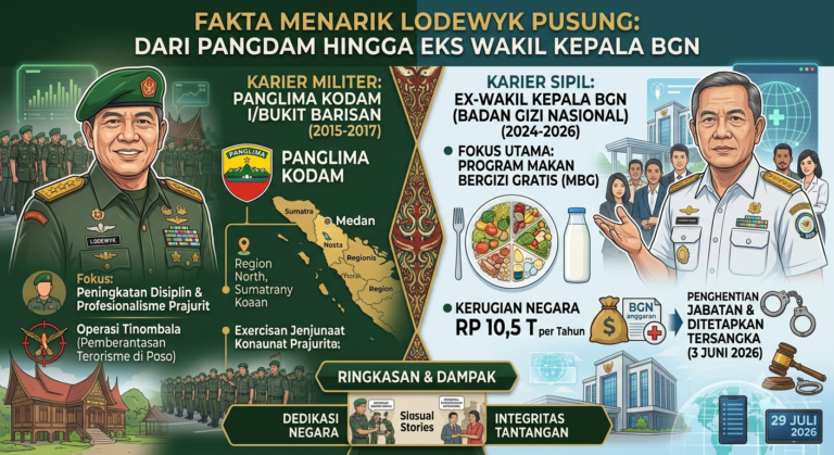 Fakta Menarik Lodewyk Pusung: Dari Pangdam hingga Eks Wakil Kepala BGN