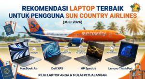 Rekomendasi Laptop Terbaik untuk Pengguna Sun Country Airlines (Juli 2026)