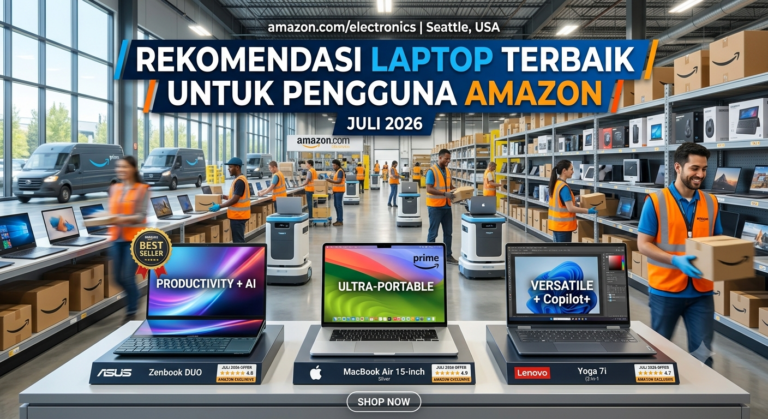 Rekomendasi Laptop Terbaik di Amazon Juli 2026: Panduan Pembelian Lengkap