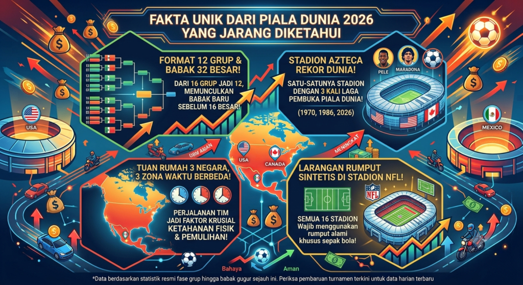 Fakta Unik dari Piala Dunia 2026 yang Jarang Diketahui