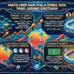 Fakta Unik dari Piala Dunia 2026 yang Jarang Diketahui