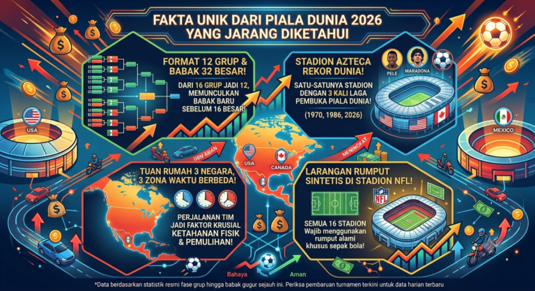 Fakta Unik dari Piala Dunia 2026 yang Jarang Diketahui