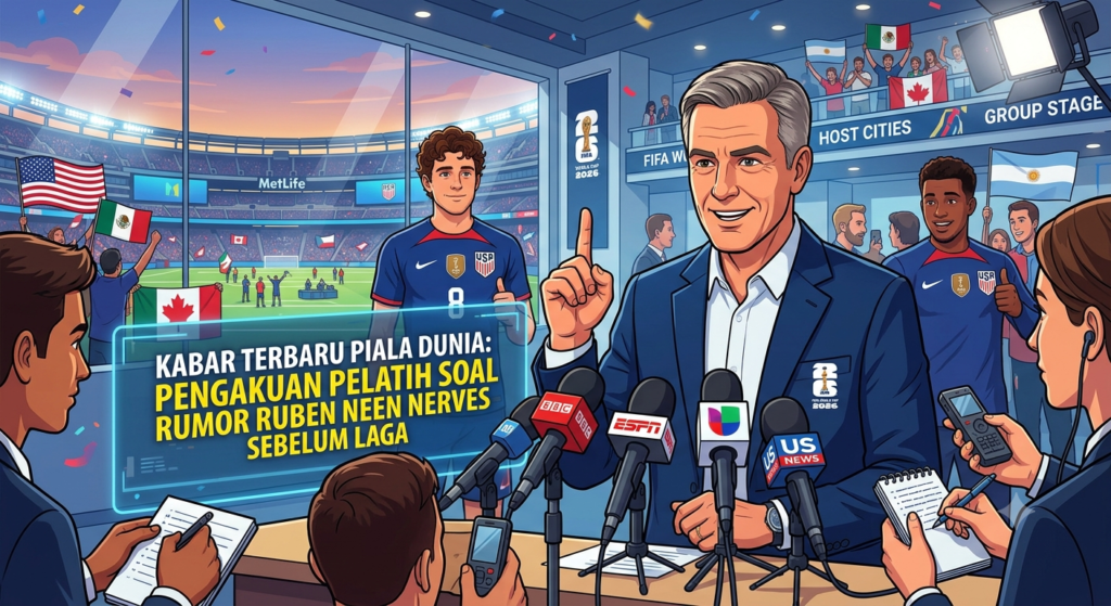 Kabar Terbaru Piala Dunia: Pengakuan Pelatih Soal Rumor Ruben Nerves Sebelum Laga