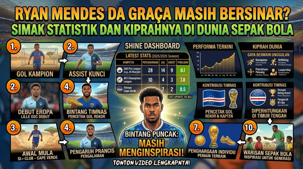 Ryan Mendes da Graça Masih Bersinar? Simak Statistik dan Kiprahnya di Dunia Sepak Bola