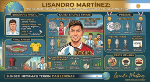 Lisandro Martínez: Profil Lengkap, Biografi, Karier, Statistik, dan Prestasi Bek Tangguh Argentina