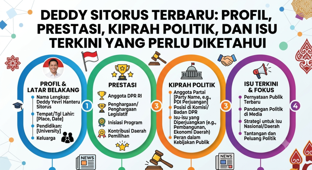 Deddy Sitorus Terbaru: Profil, Prestasi, Kiprah Politik, dan Isu Terkini yang Perlu Diketahui