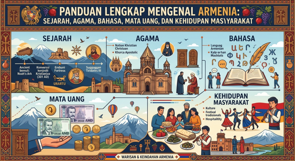 10 Tempat Wisata Terpopuler di Armenia yang Wajib Dikunjungi Saat Liburan