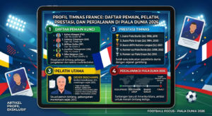 Profil Timnas France: Daftar Pemain, Pelatih, Prestasi, dan Perjalanan di Piala Dunia 2026