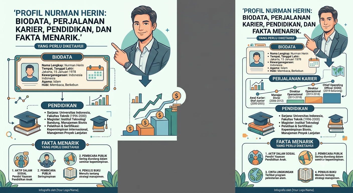 Profil Nurman Herin: Biodata, Perjalanan Karier, Pendidikan, dan Fakta Menarik yang Perlu Diketahui
