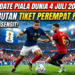 Update Piala Dunia 4 Juli 2026: Perebutan Tiket Perempat Final Makin Sengit