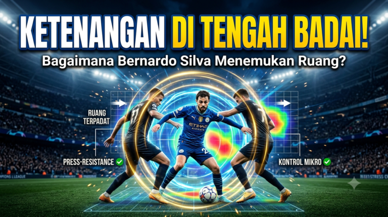 Ketenangan di Tengah Badai: Bagaimana Bernardo Silva Selalu Menemukan Ruang di Area Terpadat Lawan