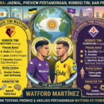 Watford vs Fiorentina: Jadwal, Preview Pertandingan, Kondisi Tim, dan Prediksi Skor Terbaru