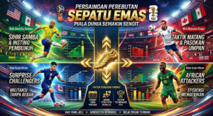Persaingan Perebutan Sepatu Emas Piala Dunia Semakin Sengit