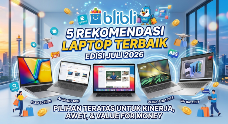 Rekomendasi Laptop Terbaik di Blibli Juli 2026: Panduan Lengkap & Tips Belanja Hemat
