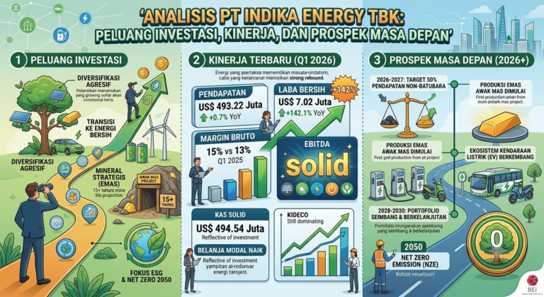 Fakta Menarik PT Indika Energy Tbk: Transformasi Menuju Perusahaan Energi Berkelanjutan