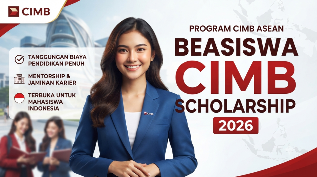 Beasiswa CIMB Scholarship 2026: Persyaratan, Benefit, dan Cara Pendaftaran