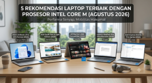 5 Rekomendasi Laptop Terbaik dengan Prosesor Intel Core M (Agustus 2026)