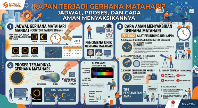 Kapan Terjadi Gerhana Matahari? Jadwal, Proses, dan Cara Aman Menyaksikannya