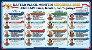 Daftar Wakil Menteri Indonesia 2026 Lengkap: Nama, Jabatan, dan Tugasnya