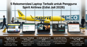 5 Rekomendasi Laptop Terbaik untuk Pengguna Spirit Airlines (Edisi Juli 2026)