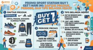 Promo Sport Station Buy 1 Get 1 Hari Ini: Daftar Produk, Periode, dan Tips Belanja Hemat