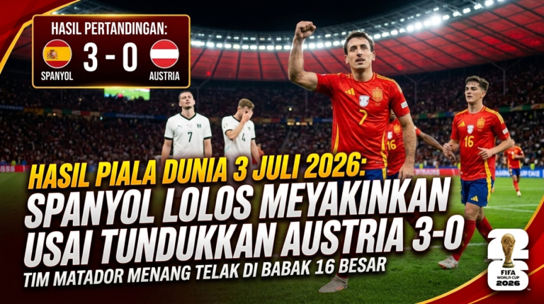 Mikel Oyarzabal Jadi Bintang Kemenangan Spanyol di Piala Dunia 2026