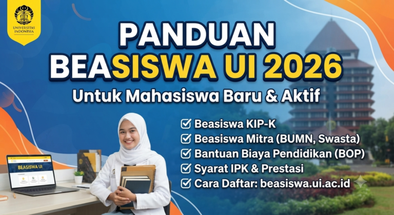 Panduan sukses mendapatkan beasiswa Universitas Indonesia untuk mahasiswa baru dan aktif