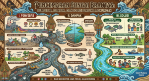 Pencemaran Sungai Brantas: Penyebab, Dampak, dan Solusi untuk Lingkungan