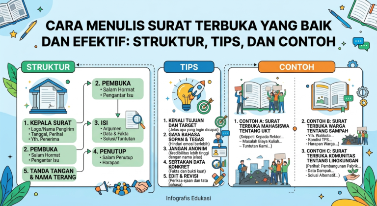 Cara Menulis Surat Terbuka yang Baik dan Efektif: Struktur, Tips, dan Contoh