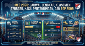 MLS 2026: Jadwal Lengkap, Klasemen Terbaru, Hasil Pertandingan, dan Top Skor