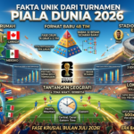 Fakta Unik dari Turnamen Piala Dunia 2026