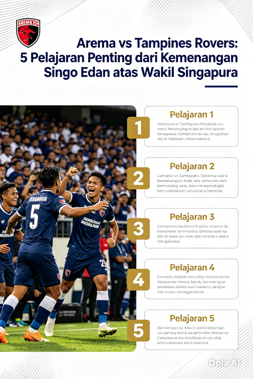 Hasil Arema vs Tampines (4)