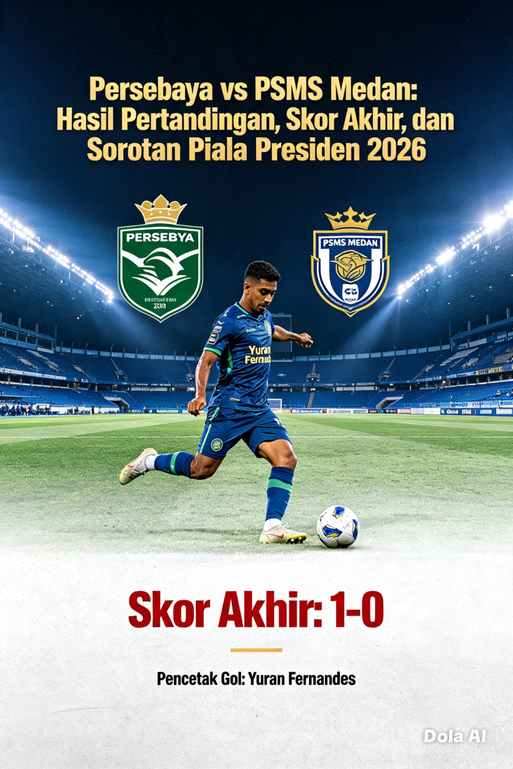 Hasil Persebaya PSMS (2)